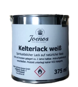Kelterlack 750 ml Weiß Spirituslöscher Lack auf naturlicher Basis - Bild 1 von 1