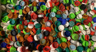 1,650  Plastic Soda Pop Bottle Lids / Caps for Art & Craft Projects used  BOX D