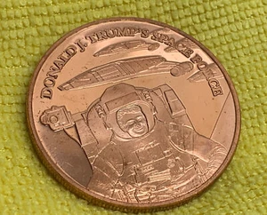 18 x Donald Trump 1 OZ .999 Kupfermedaille.Space Force - Bild 1 von 8