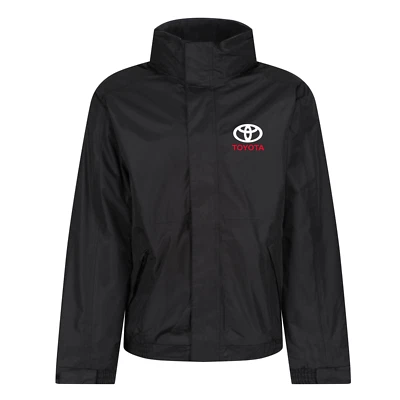 Toyota Car Waterproof Windproof Hooded Fleece Lined Jacket Regatta Dover - Image 1 of 4
