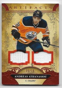 20/21 UD ARTIFACTS BASE ORANGE DUAL FIGHT STRAP #68 Andreas Athanasiou #15/15 - Picture 1 of 1