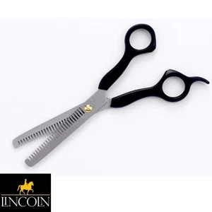 Lincoln Ausdünnungsschere ideal zum Aufräumen von Mähnen und Schwänzen Stahlklingen - Bild 1 von 9
