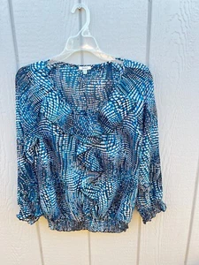 NICOLA Women's Blouse S Small T-shirt Tee Dress Shirt Easter Beach Christmas - Picture 1 of 14