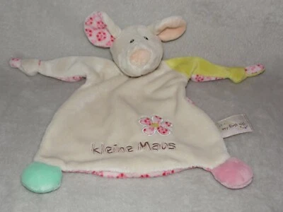 Nici Mouse Edredón Juguete Suave Crema Blankie Kleine Maus Doudou Foto 1 de 4
