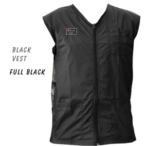 Barber vest,Barber jacket,barber stylist vest,Black vest M to 3xl size - Picture 1 of 11