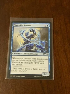 Magic the Gathering M20 Waterskin Shaman - Picture 1 of 2