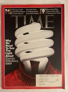 2009 January 12 TIME Magazine, See The Light About Energy Efficiency (CP221) - Picture 1 of 3