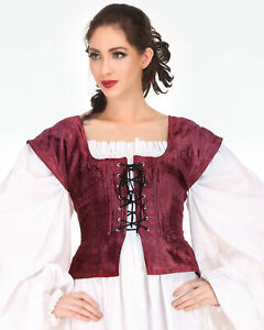 Women's Velvet Bodice, High quality hand crafted one by one, very special!!