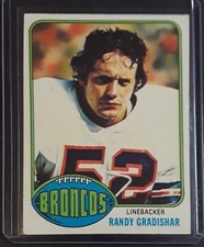 1976 Topps Randy Gradishar Rookie #257 football card Denver Broncos