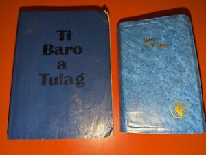 Lot of 2 Ti Baro A Tulag Ilocano Philippine New Testament Bibles C-1982 & C-1987