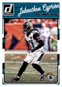 Tarjeta base 2016 Donruss Johnathan Cyprien NFL PWE Jaguars #140 - Imagen 1 de 2