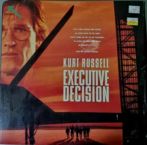 EXECUTIVE DECISION WS AC3 CC LASERDISC NTSC Kurt Russell, Halle Berry, S. Seagal - Picture 1 of 2