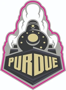 Purdue Helmet Decal with Track Stripe - Picture 1 of 3