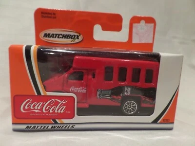 COCA-COLA / MATCHBOX 2002 "MATTEL WHEELS" TRANSPORTER TRUCK DIE-CAST #92353-0718 - Image 1 of 4