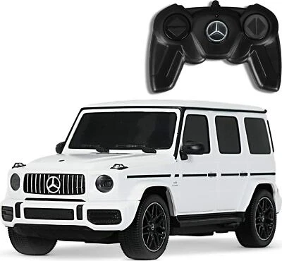 Mercedes-Benz G-Class G63 AMG White 1:24 Scale Radio Controlled Model Car Rastar - Image 1 of 3