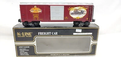 K-line Anheuser-Busch Heritage Collection Classic Wood Sided Reefer K642-5609  - Image 1 of 4