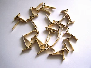 35 Klammern für Warensendung Büchersendung Versandtaschen 19 mm extra stabil * - Bild 1 von 2
