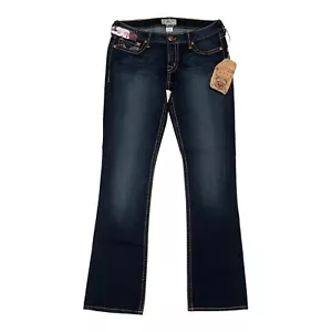 Prvcy Jeans Hose Damen DK Koto dunkelblau Denim gerades Bein 30x33 NEU - Bild 1 von 15