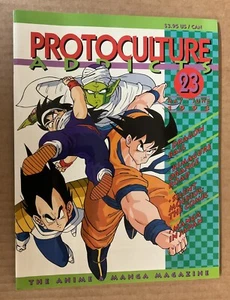 PROTOCULTURE ADDICTS #23 (1993) Ianus; Early Dragonball Z Cvr/Spotlight; VF/NM - Picture 1 of 12