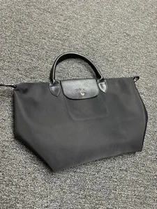 LongChamp Le Pliage Neo Tote Bag Black Purse Handbag - Without Shoulder Strap - Picture 1 of 10