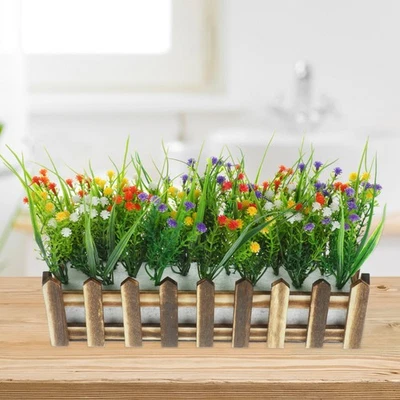  Piante Artificiali Decorative Fiori Di Gipsofila Decorazione Floreale - Immagine 1 di 4