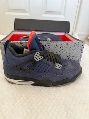 Talla 11 - Air Jordan 4 Retro Invierno Azul Leal/Blanco 2019 Foto 1 de 3