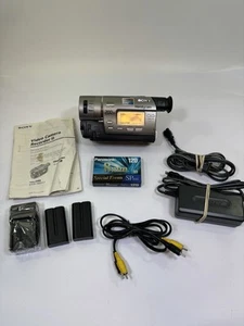 Adaptador cargador batería videocámara Sony Handycam CCD-TR517 8mm probado - Imagen 1 de 15