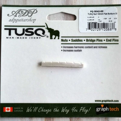 Sillet Graph Tech Tusq PQ-5042 Tele STRAT 42mm R12 - Imagen 1 de 3