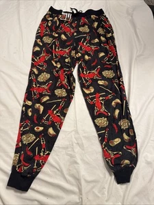 Marvel Deadpool Men Sleep Lounge Pants Jogger Fit With Pockets Size Large 36-38 - Picture 1 of 6