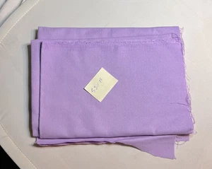 Farbiger Jeansstoff 100 % Baumwolle gewaschen dick Twill helllila 53 x 19 cm - Bild 1 von 5