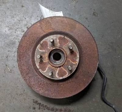 Hyundai Santa Fe 2007-2009 conjunto de nudillos de husillo de pasajero delantero derecho ABS Foto 1 de 4