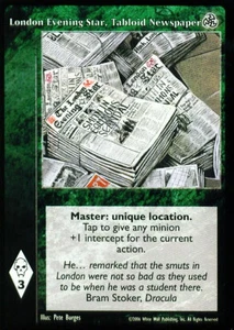 London Evening Star, Boulevardzeitung [Drittes Set] - VTES-Karte - Bild 1 von 2