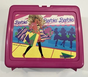 Vintage Barbie Brotdose Thermoskanne Marke 1990 (nur Brotdose) - Bild 1 von 8
