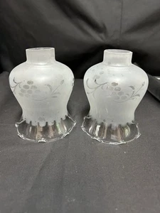 (1)  One Ceiling FAN GLOBE GLASS DECORATIVE GLOBES - Picture 1 of 6