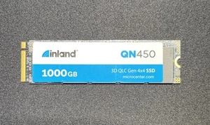 Inland QN450 1000 GB NVMe M.2 Gen 4x4 SSD 3D QLC - Afbeelding 1 van 2
