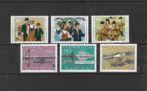 LIECHTENSTEIN SAMPS #'S 691-693 AND 694-696 MNH VERY FINE - Picture 1 of 1
