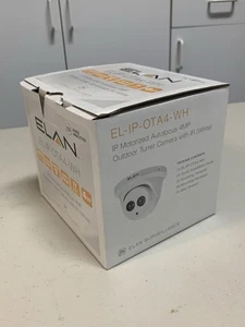 Elan EL-IP-OTA4-WH IP PoE Turret Surveillance Camera - Picture 1 of 7