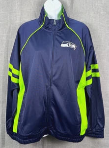 Chaqueta cortavientos para mujer NFL Seattle Seahawks talla 2X - Imagen 1 de 7