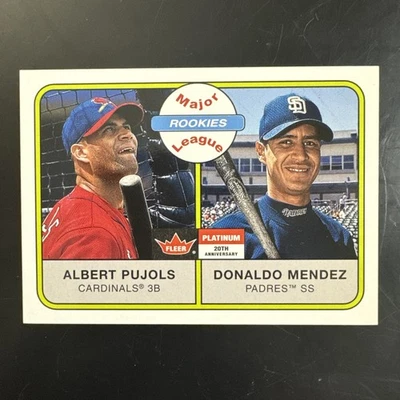 2001 Fleer Albert PUJOLS 新秀 #313/1500 — 第 1/4 张图片