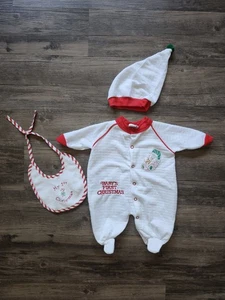 Primer paquete vintage de Navidad para bebé - Imagen 1 de 4