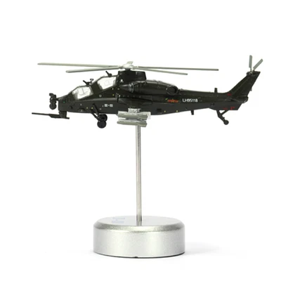 1:100 Helicóptero Armado Chino WZ-10 Modelo Diecast Avión Militar Adornos Regalo Foto 1 de 4