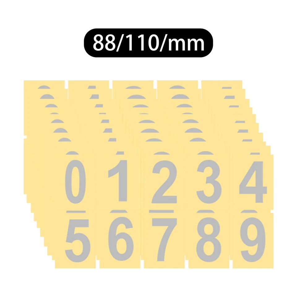 Mailbox Numbers for Outside Mailbox Decals Creative Home Decoration DIY Modern - Image 1 of 1