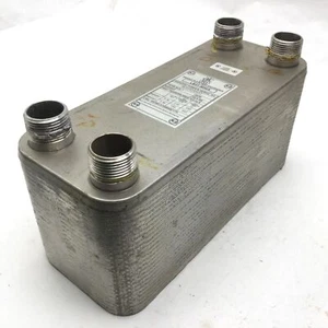 AIC LB31-50NiX Brazed Plate Heat Exchanger, 56 GPM, 150 PSIG Max, 445°F Max - Picture 1 of 5