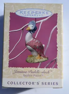 Hallmark Keepsake Beatrix Potter "Jemima Puddle-duck" Ornamento 1997 - Imagen 1 de 3