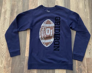 Gridiron Football Hanes FreshIQ Crew Sweatshirt size XXL Boys Navy Blue - Picture 1 of 7