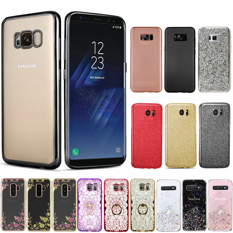 PK786 Case For Samsung Galaxy S8 Plus S9 Plus S8 S9 Shockproof Silicone Phone Cover
