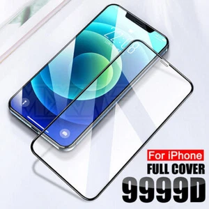 Arc Screen Protector For iPhone 14 13 12 11 Pro X XR XS Max Mini Tempered Glass - Picture 1 of 10