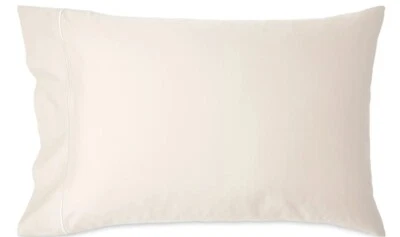 Donna Karan Set of 2 KING Ivory Pillowcases Silk Indulgence Collection  B816 - Image 1 of 4