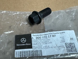 Mercedes-Benz Genuine Wheel Lug Bolt  (14 X 26 X 1.5 mm) Black Germany - Picture 1 of 1