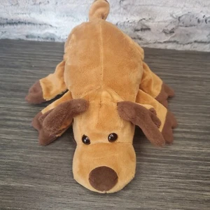 CALTOY REINDEER Antler Plush Hand Puppet Theatre Storytime Brown EUC - Picture 1 of 7